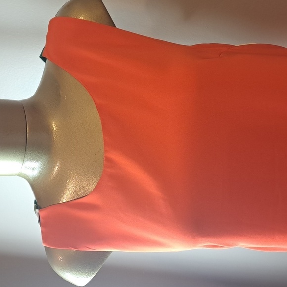 Lulus Reddish Orange Multi-striped Tie Back Mini Dress - Picture 7 of 9